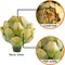 8-Pack Large Green Faux Artichokes - Artificial Vegetables and Fake Fruits